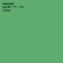 #60AB6E - Fern Color Image