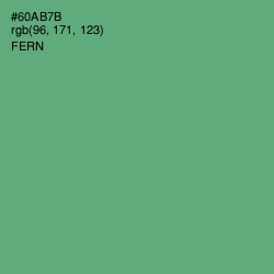 #60AB7B - Fern Color Image