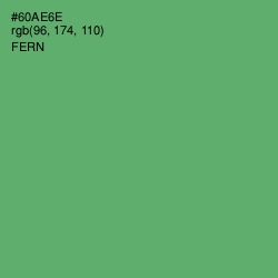 #60AE6E - Fern Color Image