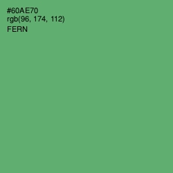 #60AE70 - Fern Color Image