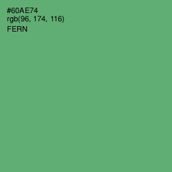 #60AE74 - Fern Color Image