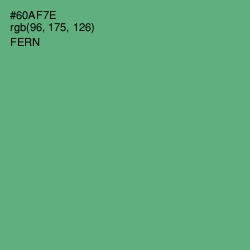 #60AF7E - Fern Color Image