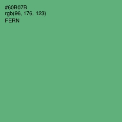 #60B07B - Fern Color Image