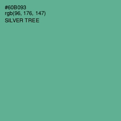 #60B093 - Silver Tree Color Image