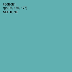 #60B0B1 - Neptune Color Image