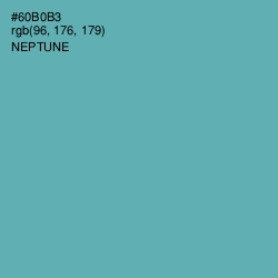 #60B0B3 - Neptune Color Image