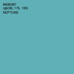 #60B0B7 - Neptune Color Image