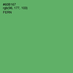 #60B167 - Fern Color Image