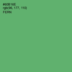 #60B16E - Fern Color Image