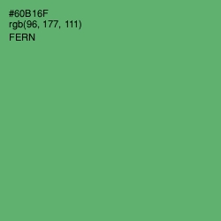 #60B16F - Fern Color Image