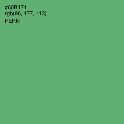 #60B171 - Fern Color Image