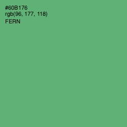 #60B176 - Fern Color Image