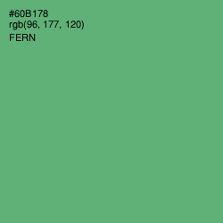 #60B178 - Fern Color Image