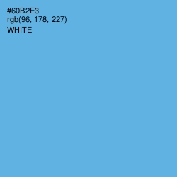 #60B2E3 - Shakespeare Color Image