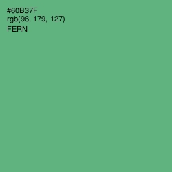 #60B37F - Fern Color Image