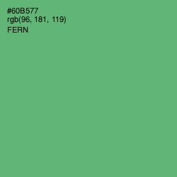 #60B577 - Fern Color Image