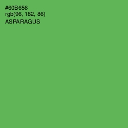 #60B656 - Asparagus Color Image