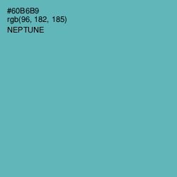 #60B6B9 - Neptune Color Image