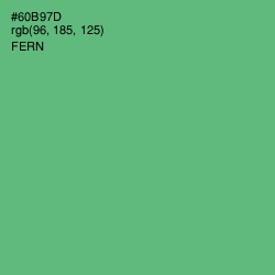 #60B97D - Fern Color Image