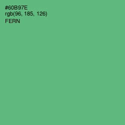 #60B97E - Fern Color Image