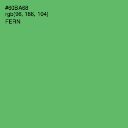 #60BA68 - Fern Color Image