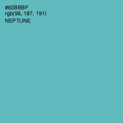 #60BBBF - Neptune Color Image