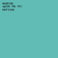 #60BCB5 - Neptune Color Image