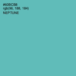 #60BCB8 - Neptune Color Image