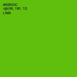 #60BE0C - Lima Color Image