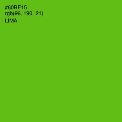 #60BE15 - Lima Color Image