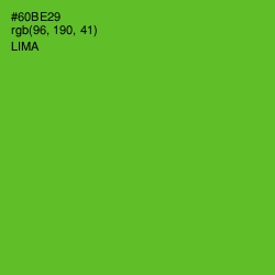 #60BE29 - Lima Color Image