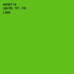 #60BF18 - Lima Color Image