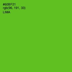 #60BF21 - Lima Color Image