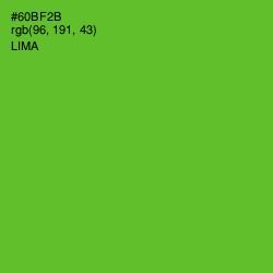 #60BF2B - Lima Color Image