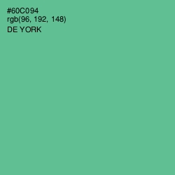 #60C094 - De York Color Image