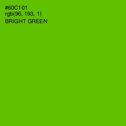 #60C101 - Bright Green Color Image