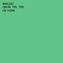 #60C387 - De York Color Image