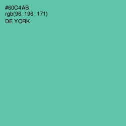 #60C4AB - De York Color Image