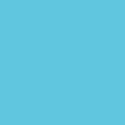 #60C6E0 - Turquoise Blue Color Image