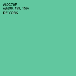 #60C79F - De York Color Image