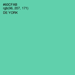 #60CFAB - De York Color Image
