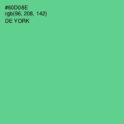 #60D08E - De York Color Image
