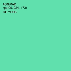 #60E0AD - De York Color Image