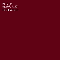 #610114 - Rosewood Color Image