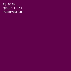 #61014B - Pompadour Color Image