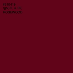 #610419 - Rosewood Color Image