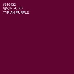 #610432 - Tyrian Purple Color Image