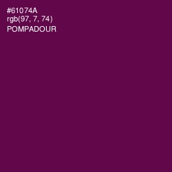 #61074A - Pompadour Color Image