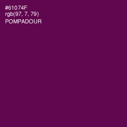 #61074F - Pompadour Color Image