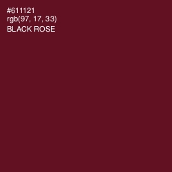 #611121 - Black Rose Color Image